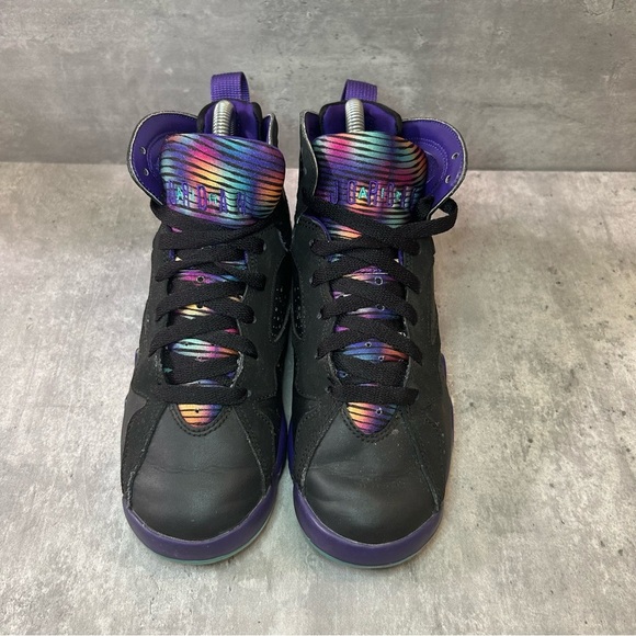 Nike Air Jordan 7 Retro 'Lola Bunny' Sneakers 705417-029 Womens sz 5.5 - black - Picture 2 of 6